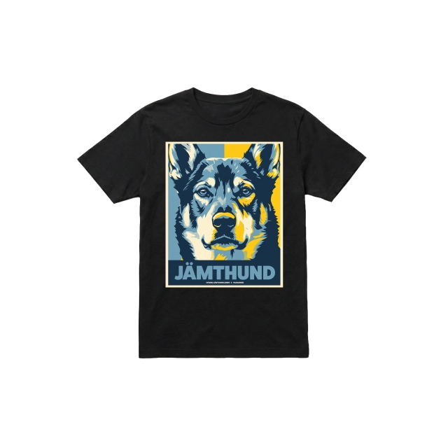 Jämthund in swedish colors