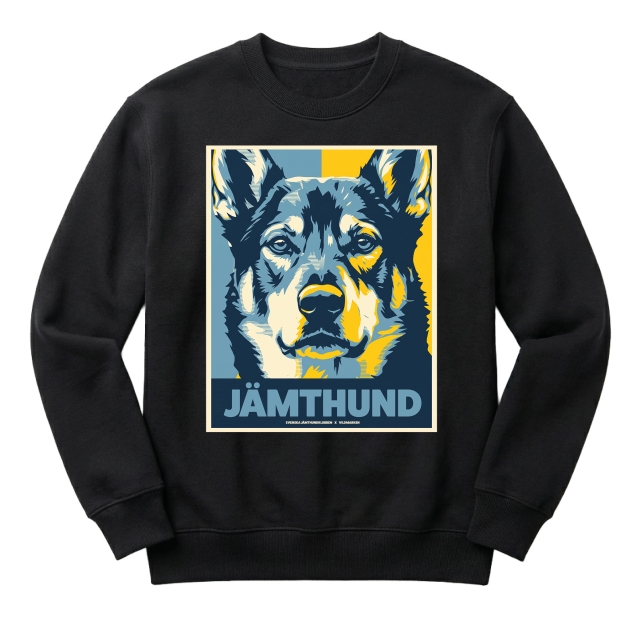 Jämthund in swedish colors