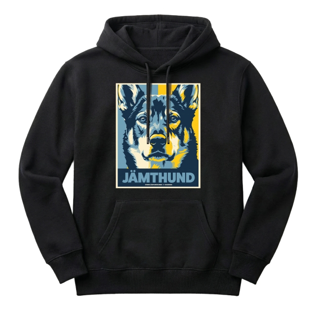 Jämthund in swedish colors
