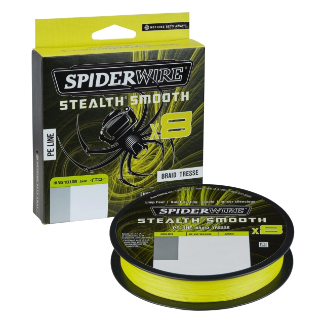 SpiderWire® Stealth Smooth Braid 8 , 150m