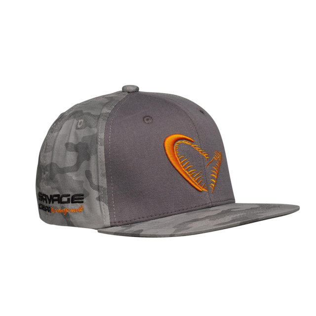 Savage Gear® FLEX FIT CAMO CAP ONE SIZE CAMO/GREY