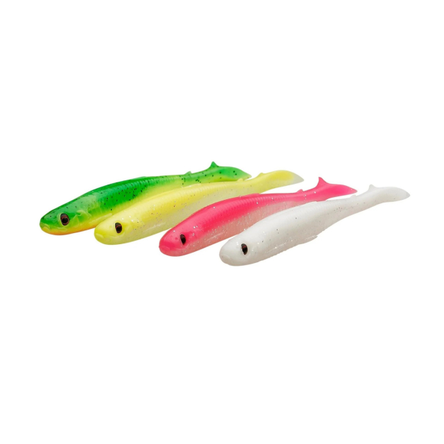 Savage Gear® SLENDER SCOOP SHAD 13cm/12G - Dark Water Mix (4-pack)