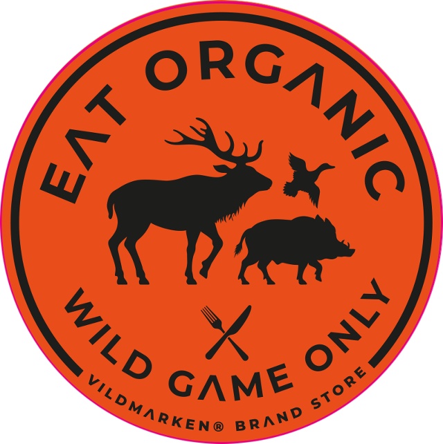 Eat Organic Wild Game Only dekal