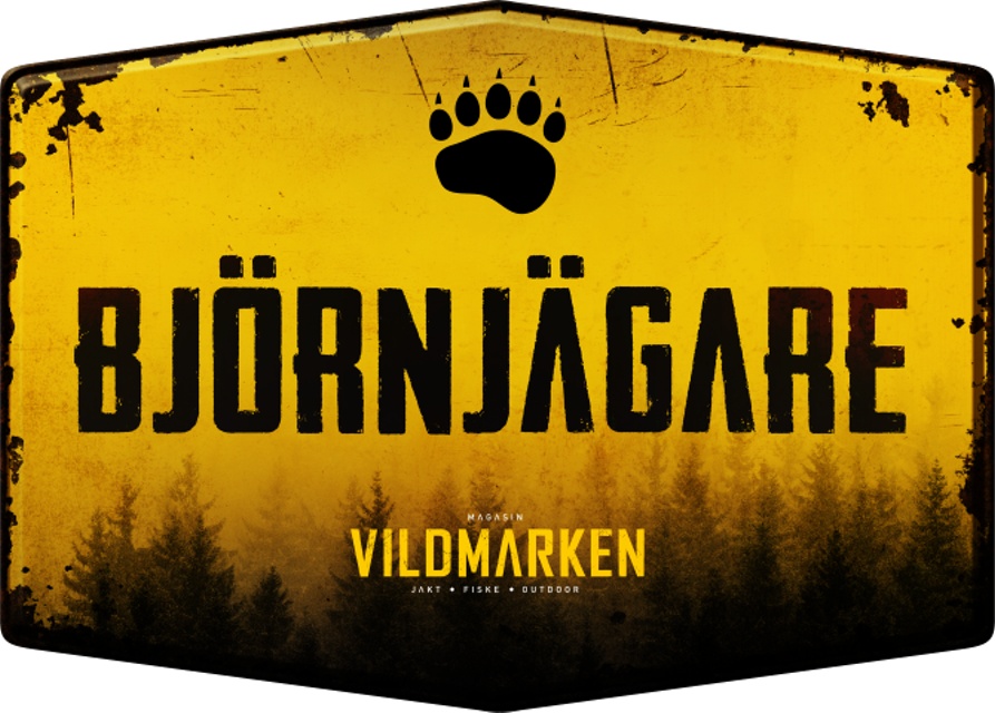 Vildmarken Björnjägare dekal