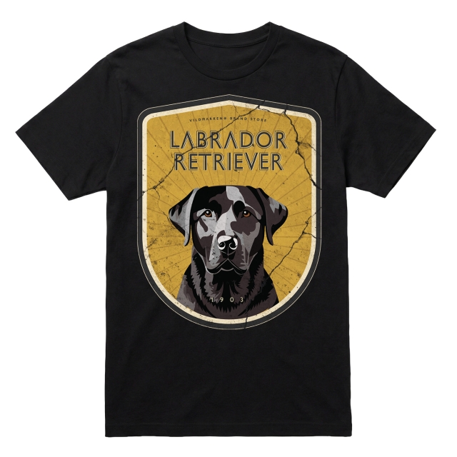 Labrador Retriever 1903 t-shirt