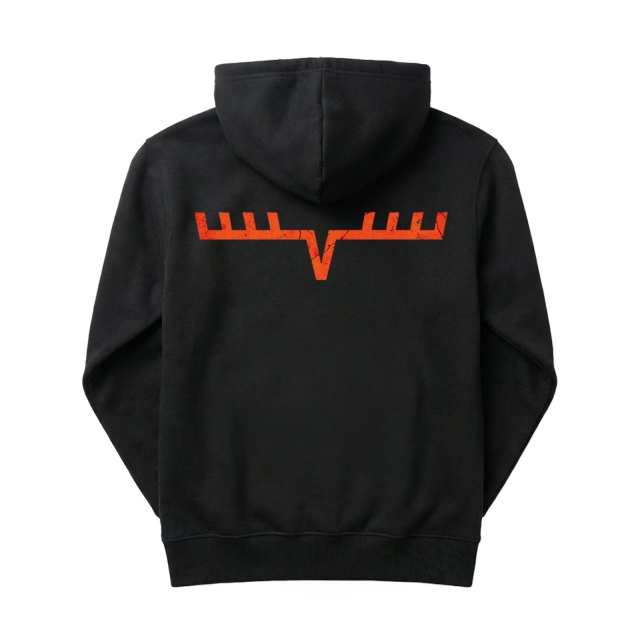 Blaze orange Eight Pointer logo