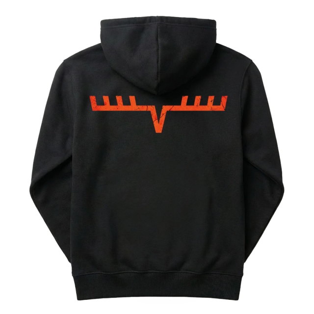 Blaze orange Eight Pointer logo