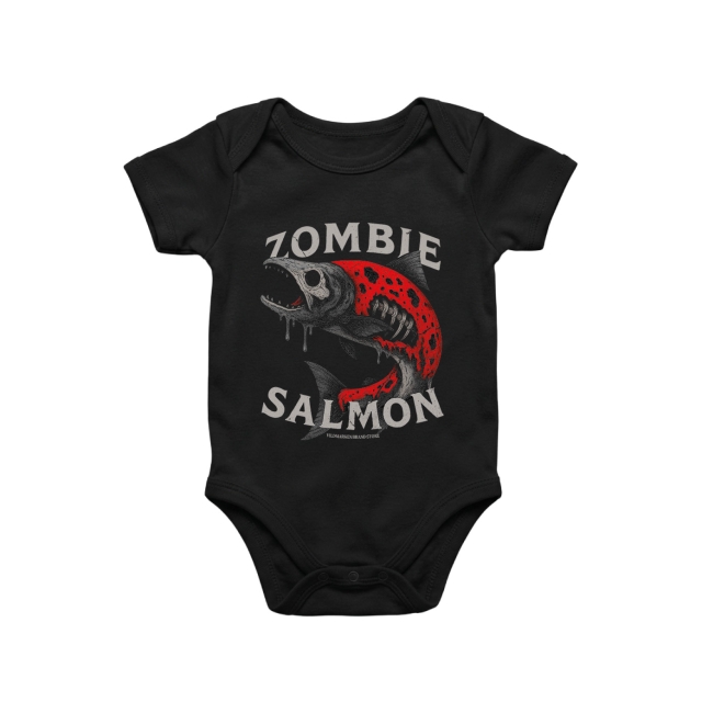 Zombie Salmon svart 