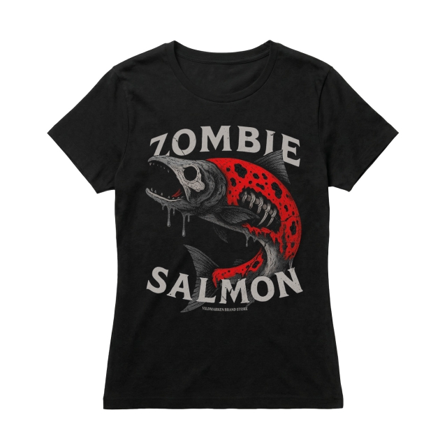 Zombie Salmon svart 