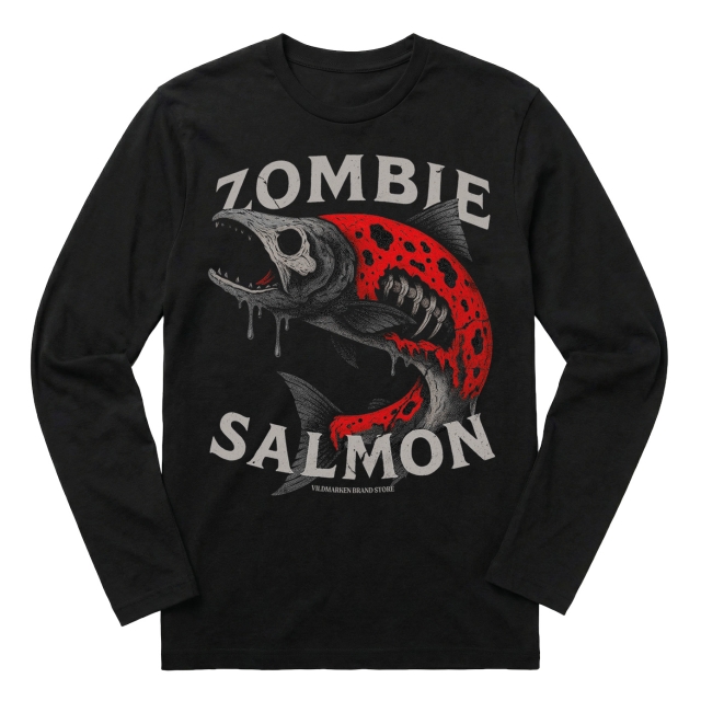 Zombie Salmon svart 