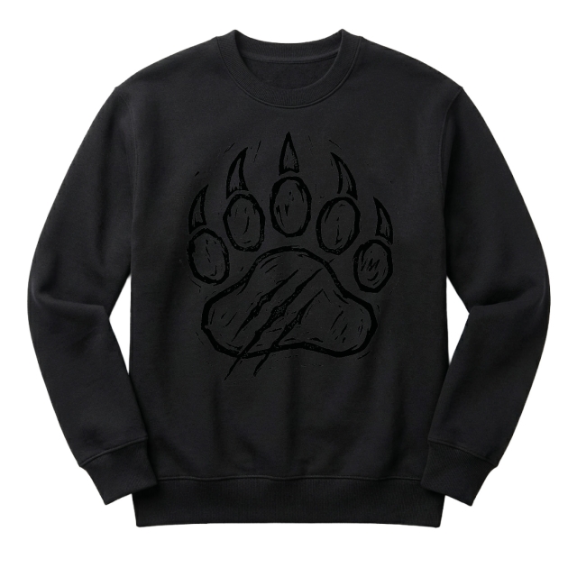 Bear print grön 
