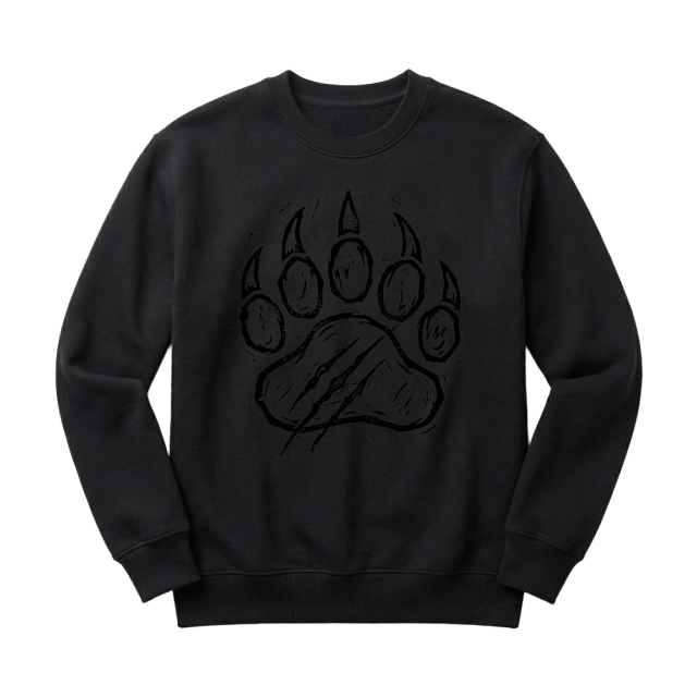 Bear print grön 