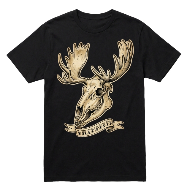 Moose skull Vildmarken
