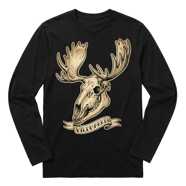 Moose skull Vildmarken