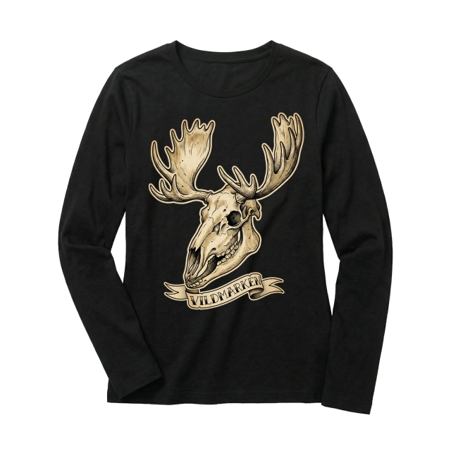 Moose skull Vildmarken