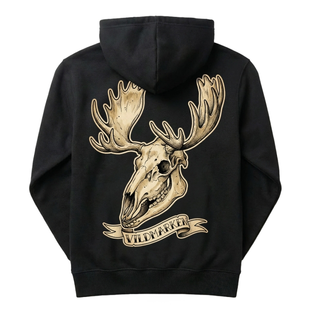 Moose skull Vildmarken