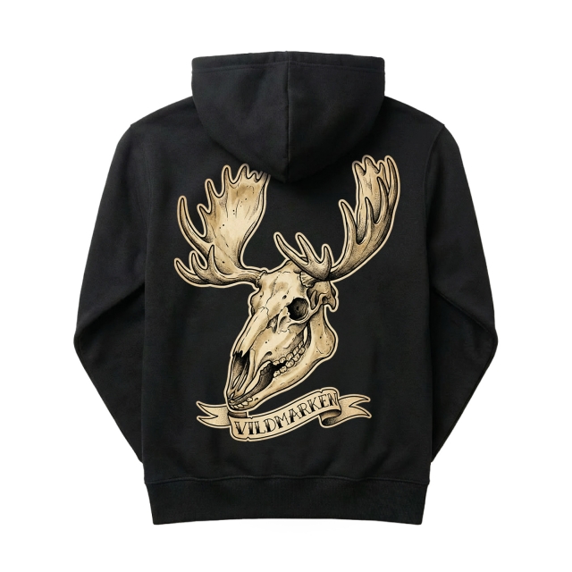 Moose skull Vildmarken