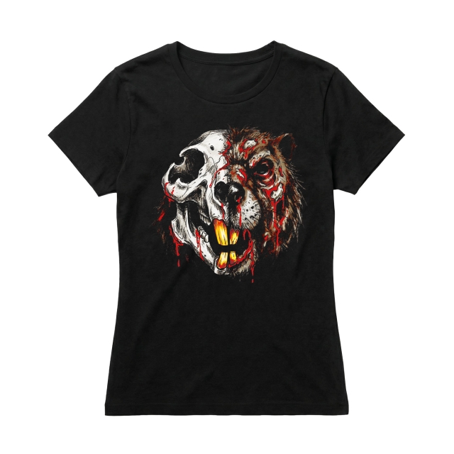 Beaver Half Skull
