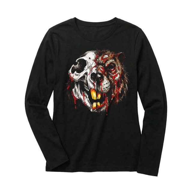 Beaver Half Skull