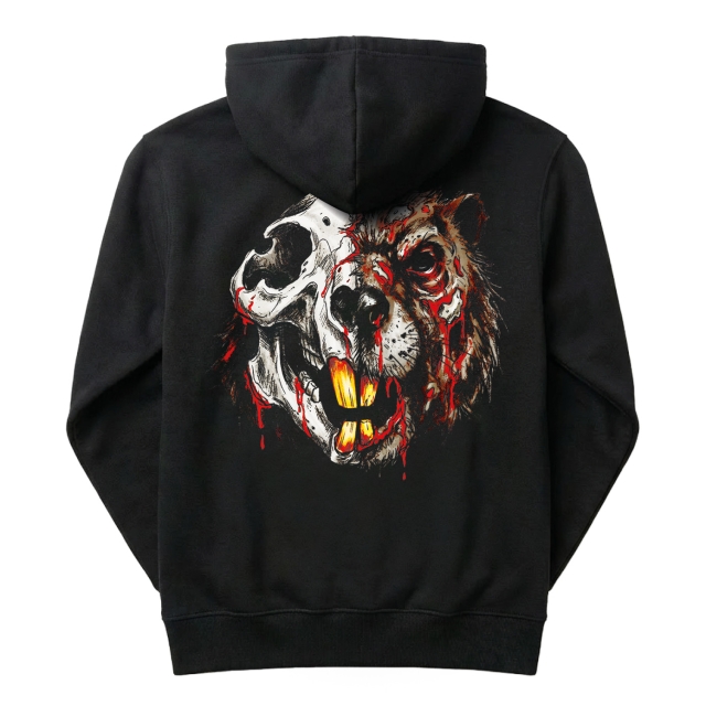 Beaver Half Skull