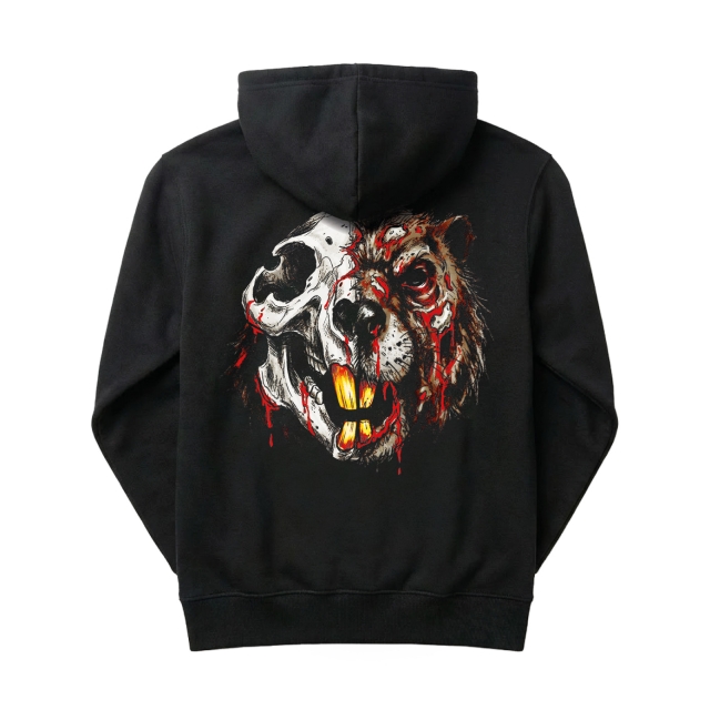 Beaver Half Skull