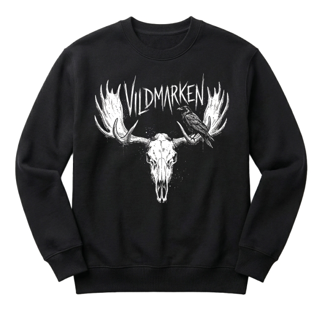 Moose Skull Raven