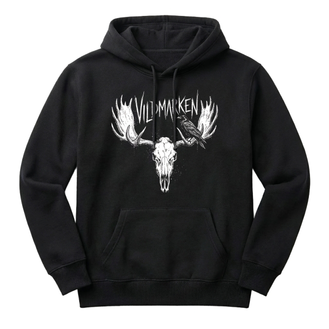 Moose Skull Raven