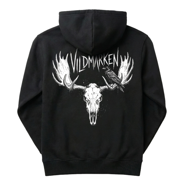 Moose Skull Raven