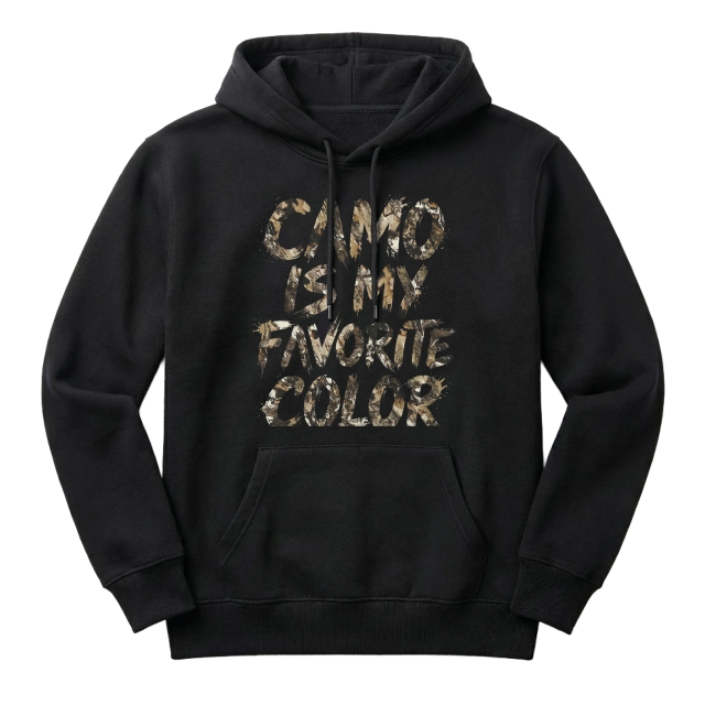 Camo is my favorite color