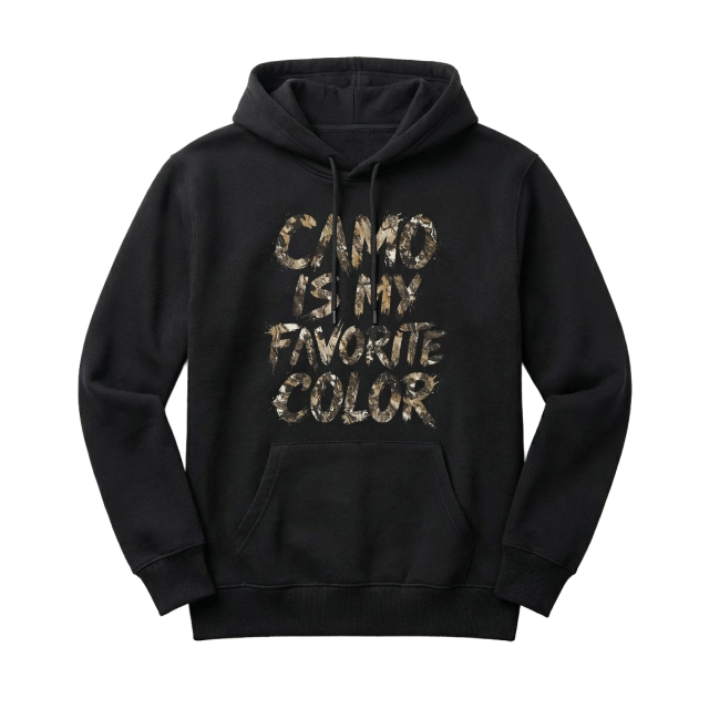 Camo is my favorite color