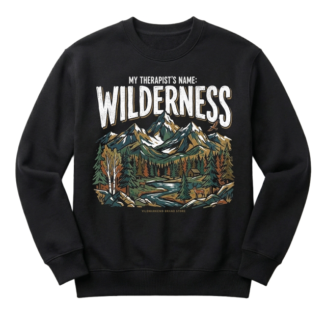 My therapists name: Wilderness t-shirt