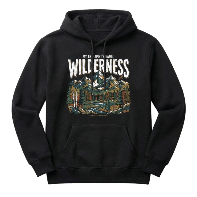 My therapists name: Wilderness t-shirt