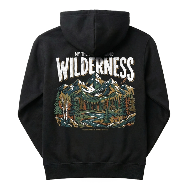 My therapists name: Wilderness t-shirt