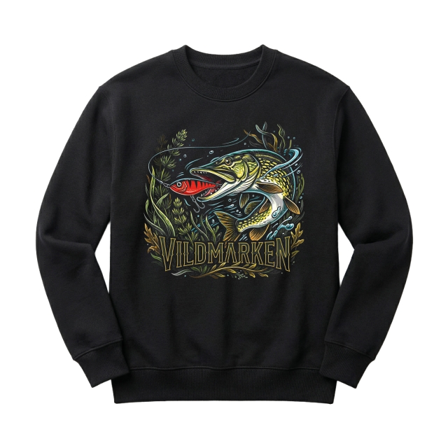 Pike striking bait