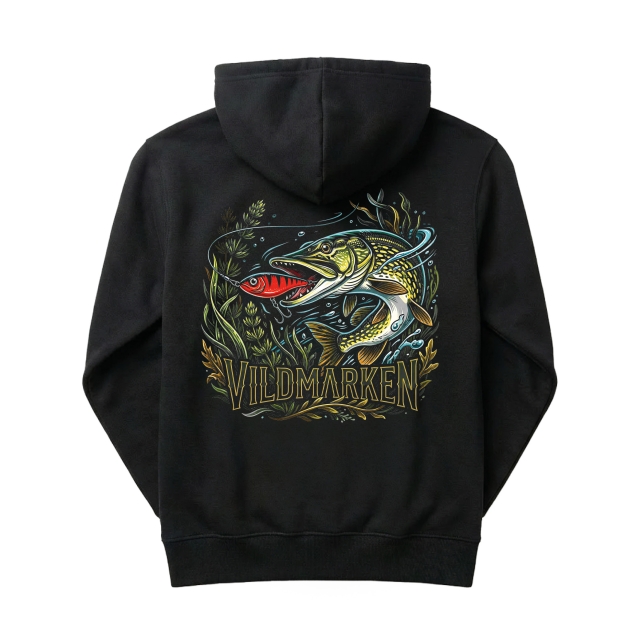 Pike striking bait