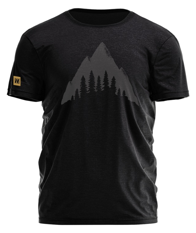 In Forest And Lands Logo (Shadow Black) t-shirt