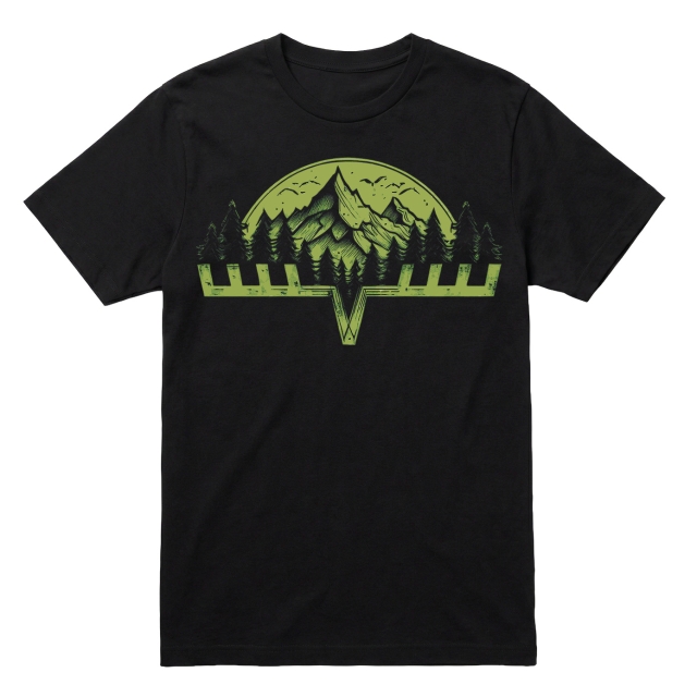 Eight pointer mountain side