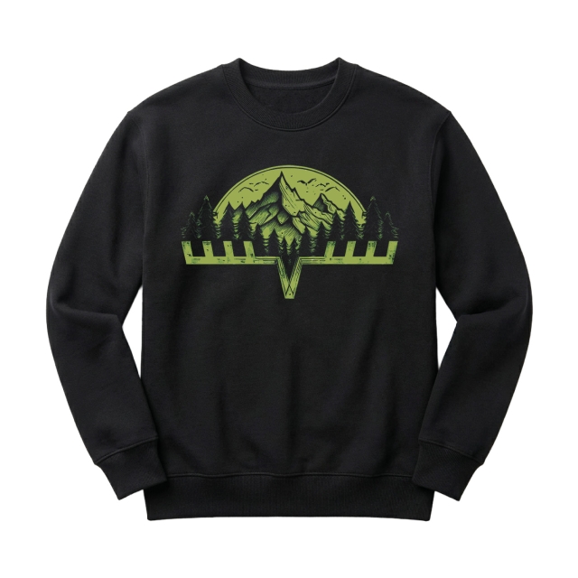 Eight pointer mountain side