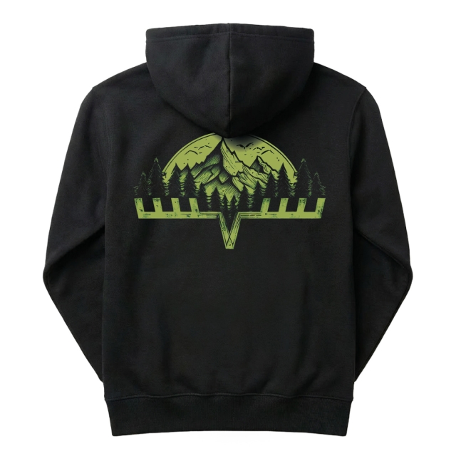 Eight pointer mountain side
