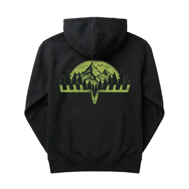 Eight pointer mountain side