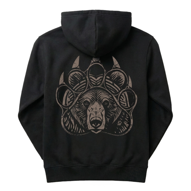 Bear Paw Print