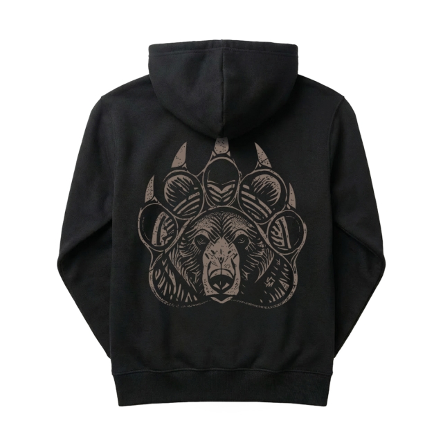 Bear Paw Print