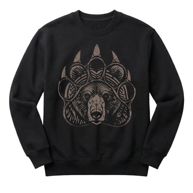 Bear Paw Print