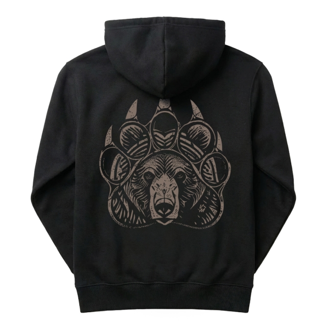 Bear Paw Print