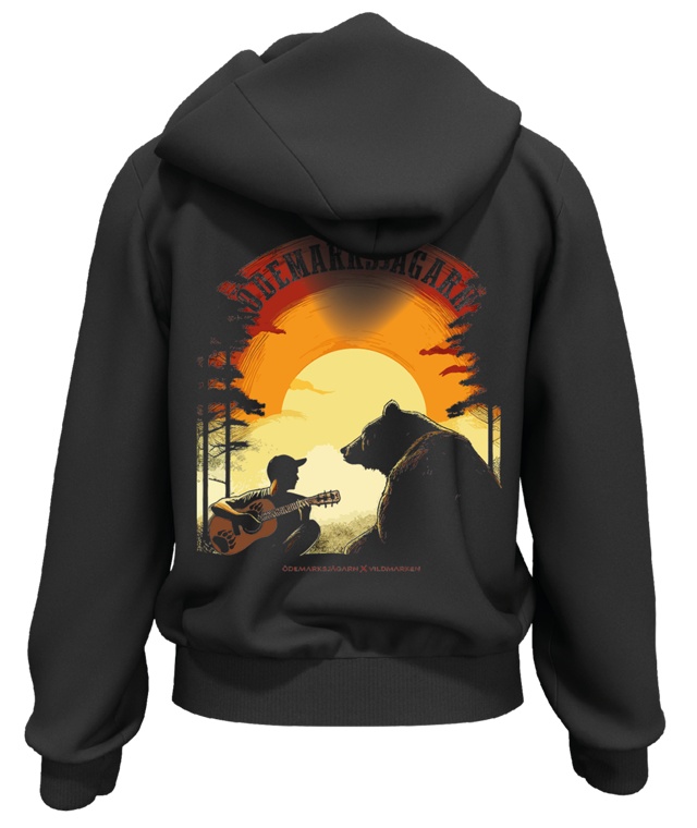 Ödemarksjägarns solnedgång Zip Hoodie