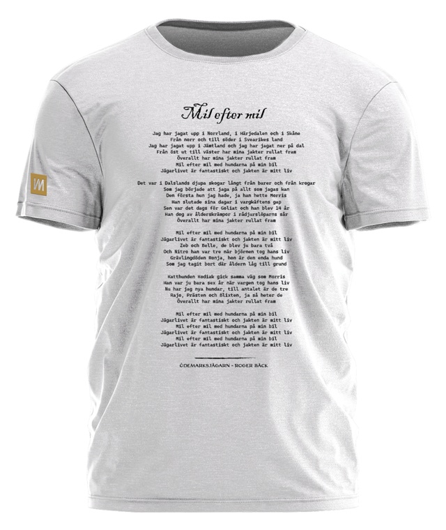 Mil efter mil t-shirt