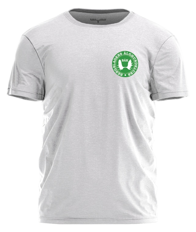 Bergslagens Älghundklubb liten logotyp t-shirt