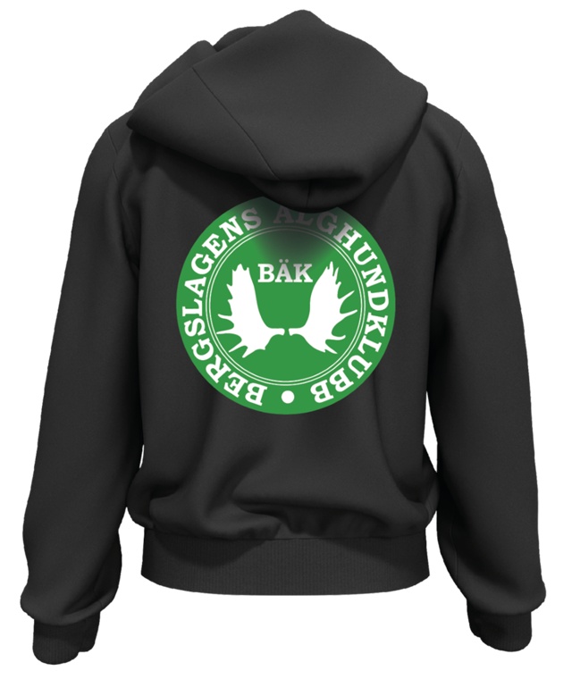 Bergslagen Älghundklubb logo Zip Hoodie