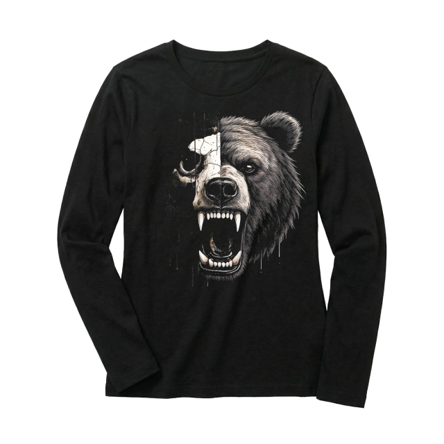 Bear skull roar 