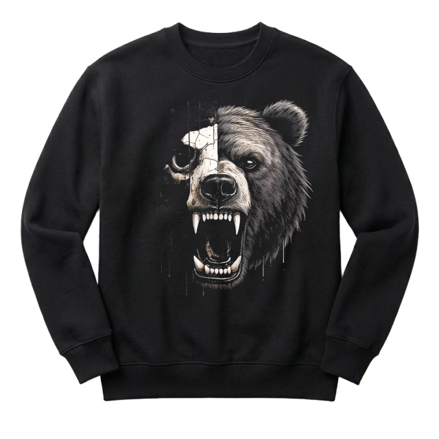 Bear skull roar 